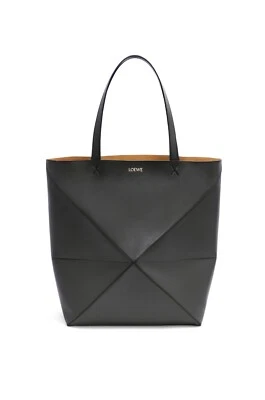 Bolso de Mano LOEWE Puzzle Plegable XL $2750 Negro Cuero Brillante Nuevo y Auténtico Foto 1 de 4