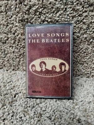 The Beatles Love Songs ⭐️Rare White⭐️Audio Cassette  - Image 1 of 4