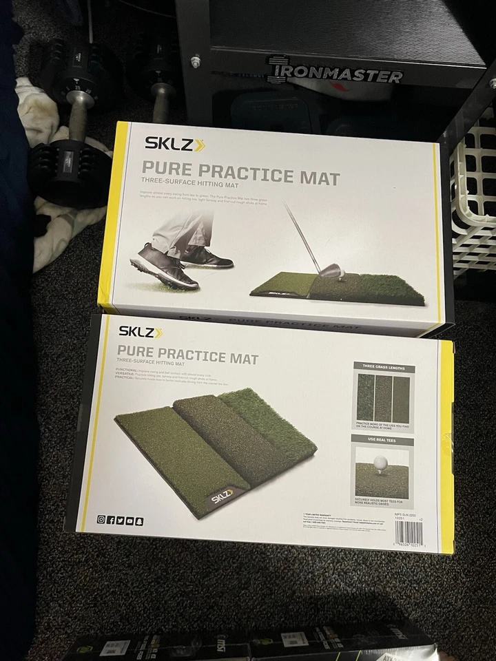Коврик для гольфа тренировочный SKLZ Pure Practice для вождения во дворе и сколов - Изображение 1 из 1