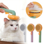 Brosse brosse citrouille poils de chat peigne auto-nettoyant toilettage élimination 