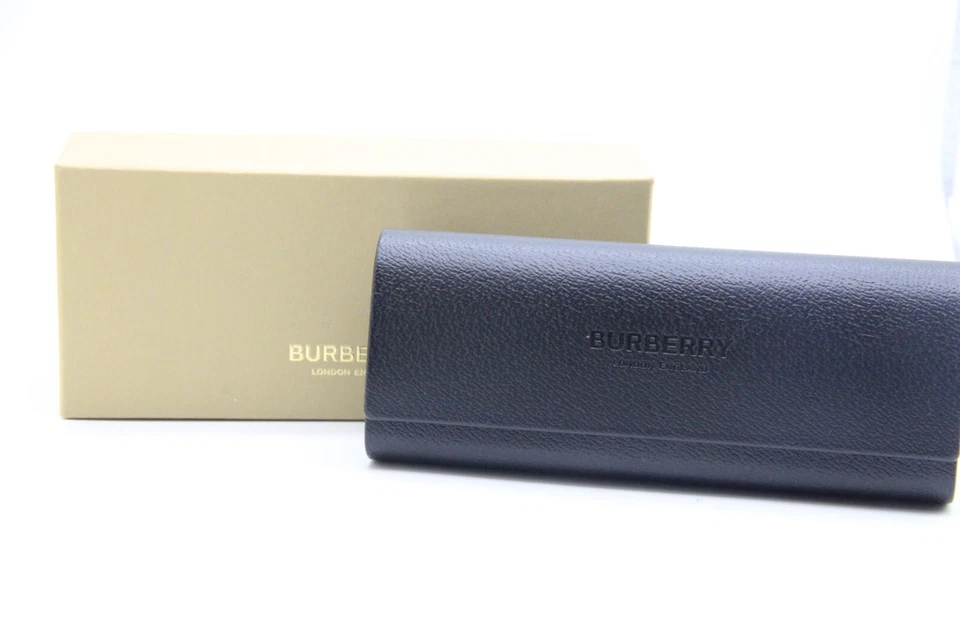 NEW BURBERRY AUTHENTIC EYEGLASSES GLASSES OPTICAL BLACK LARGE HARD CASE BOX - Image 1 of 1
