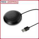 Desktop USB Conference Microphone 360 Omnidirectional PC Condenser Mic
