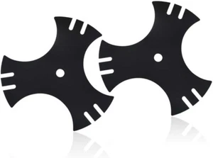 2 Pack Edger Star Blade 9" x 5/8" for MTD/Troy-Bilt Edgers Replacement Part - Imagen 1 de 5