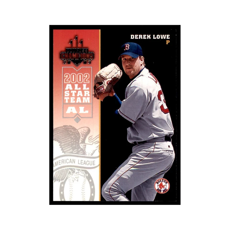 2003 Donruss Champions Derek Lowe Baseball Cards #36 - Image 1 of 3