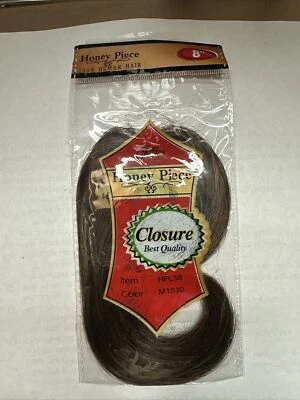 Cierre de pieza de miel 8 pulgadas #M1B/30 mejor calidad (se vende individualmente 8 disponibles Foto 1 de 3