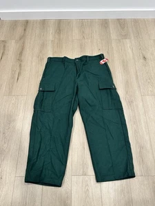 Neu mit Etikett Big Bill Herrenhose 44 x 28,5 grün Wollmischung Cargo Jagd kanadisch - Bild 1 von 17