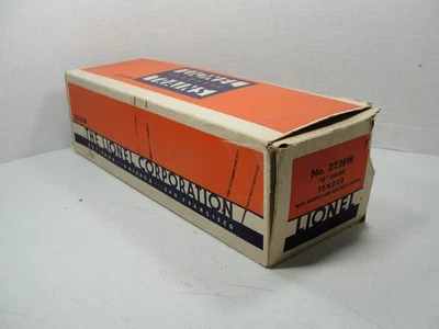 LIONEL PREWAR O GAUGE 226E STEAM LOCOMOTIVE W/2226W WHISTLING TENDER-OB, INSERTS - Image 1 of 4