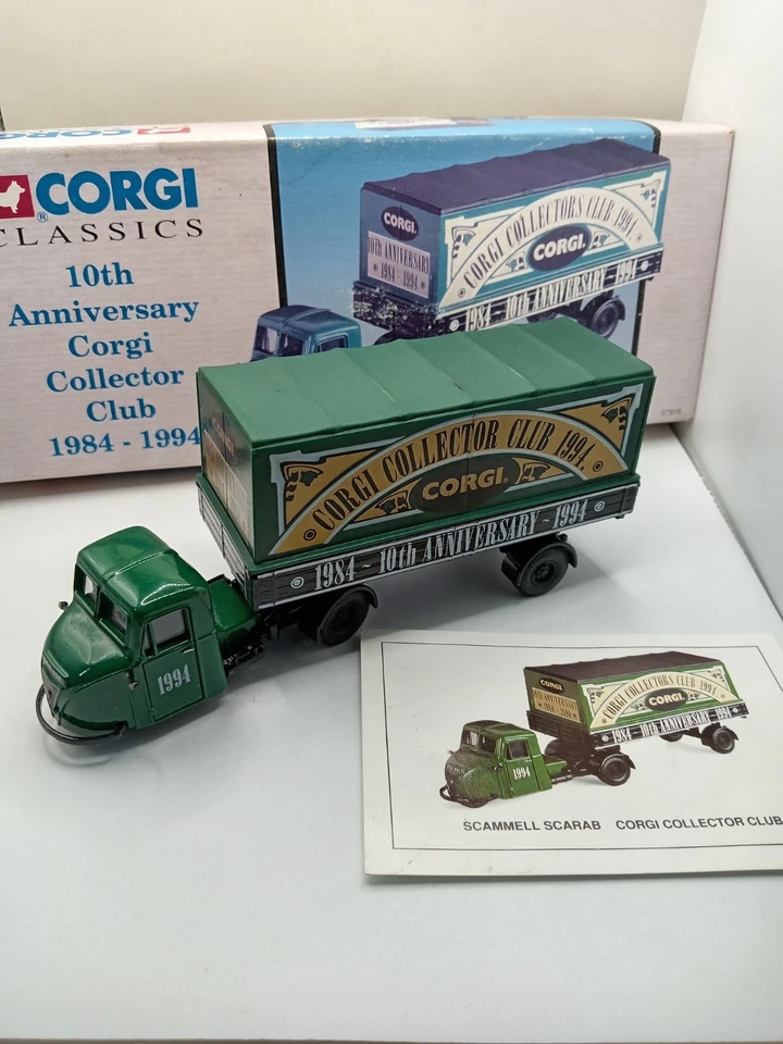 Corgi Classics 10th Anniversary Corgi Collectors Club 1984-1994 Scammell Scarab - Image 1 of 1