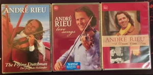 Andre Rieu Musical DVD x3 A dream Come true Doco Flying Dutchman Love Songs - Picture 1 of 7