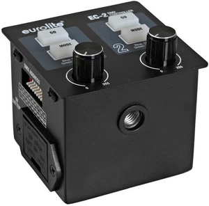 Eurolite EC-2 DMX Controller kompakt 2-Kanal Nebelmaschine Blinder Scheinwerfer - Bild 1 von 7