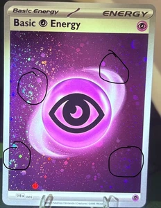 Pokemon 151 Psychic Energy 005 - 4x Swirls- Cosmos Holo NM/M - Picture 1 of 1