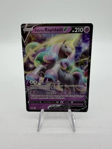 Galarian Rapidash V SWSH: Sword & Shield Promo Cards SWSH111 NM Pokémon TCG - Picture 1 of 2