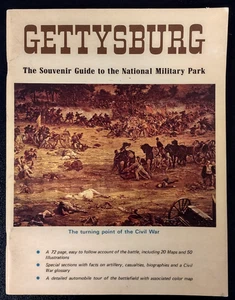 Gettysburg, Souvenir Guide to the National Military Park, Paperback, 72 Pages - Picture 1 of 7