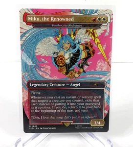 Secret Lair Hatsune Miku die berühmte Feder die Erlöste randlos ohne Folie - Bild 1 von 1