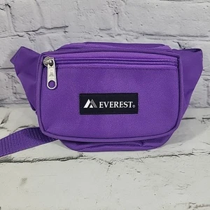 Everest Purple Fanny Pack Hiking Adventure Waist Hip Bum Bag - Picture 1 of 8