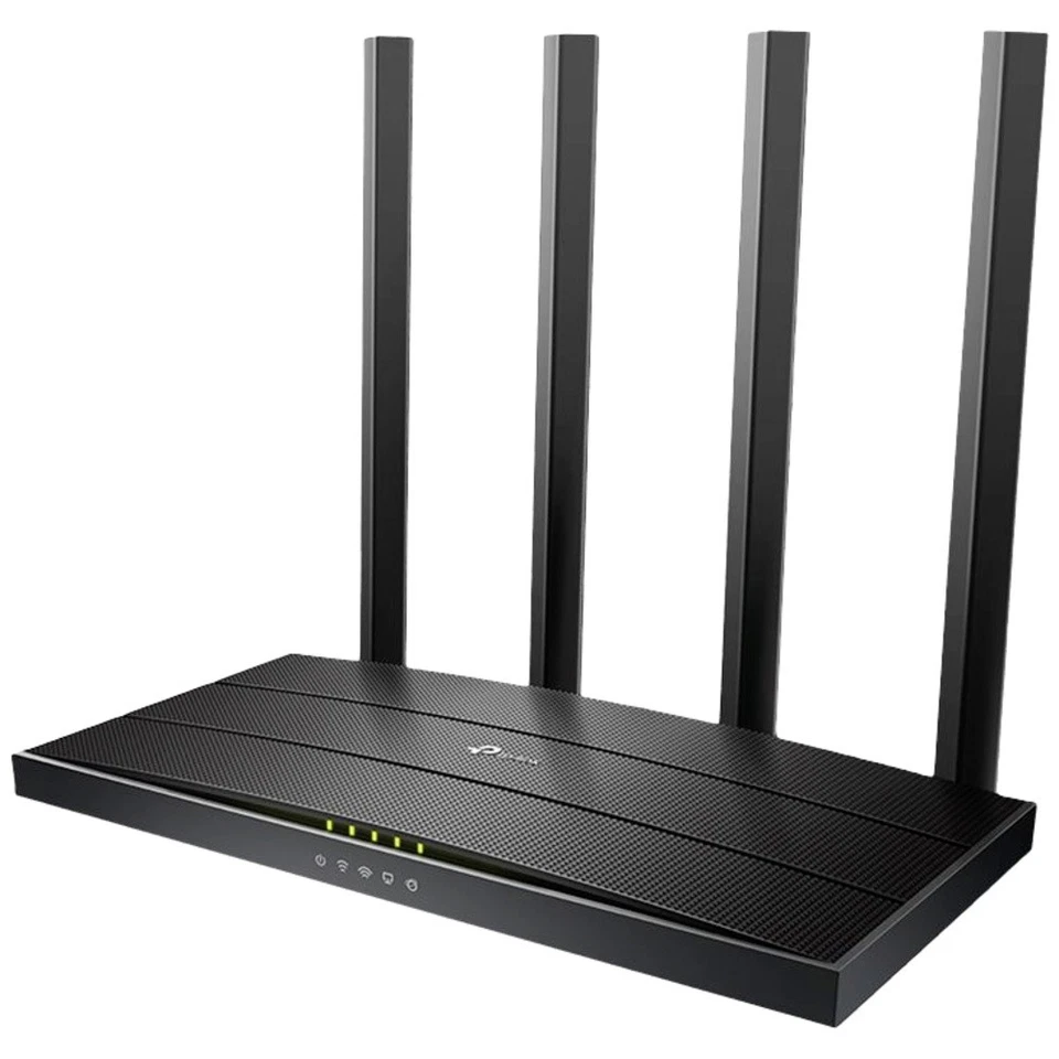 TP-LINK Archer C6 WLAN Router  2.4 GHz, 5 GHz 1.2 GBit/s - Bild 1 von 4