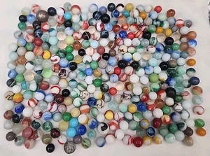 Fantastic Big Lot of Vintage Marbles Swirl Agate ETC - Picture 1 of 24