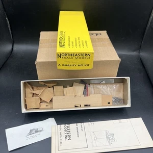NOS Northeastern Scale Models HM2 Russell Winged Snow Plow Wood Kit - Picture 1 of 8