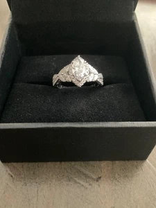 Neil Lane Diamant Verlobungsring 1 3/8 ct tw 14K Weißgold Größe 7 - Bild 1 von 4
