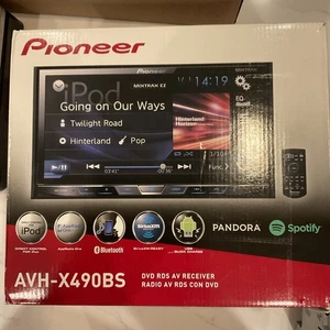 Pioneer AVH-X490BS In-Dash Multimedia Bluetooth DVD Receiver - Picture 1 of 11