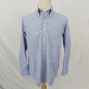 Brooks Brothers Oxford Dress Shirt Traditional Non-Iron Light Blue 15 x 33 EUC - Picture 1 of 9