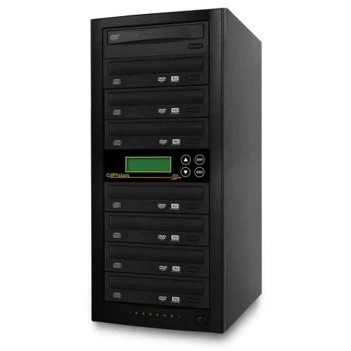 CD Dvd Disc Duplicator Copystars 1-7 Liteon/Asus 24x Duplication Tower SATA DL - Image 1 of 1