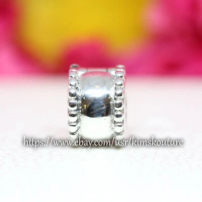 Authentic Sterling Silver Beveled Sterling 790267 Clip Charm - Image 1 of 4