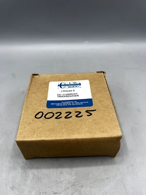 CR Magnetics CR5220-5 Dc Current Transducer 24VDC NEW - Image 1 of 2