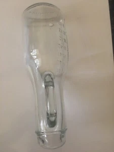 Antique/Vtg Clear Glass 32 Oz Handled Urinal.Made in the USA.In Great Condition. - Picture 1 of 5