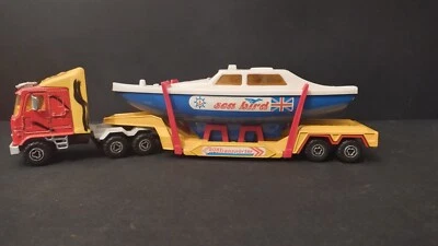 MAJORETTE BOAT TRANSPORTER 1/60 - Immagine 1 di 4