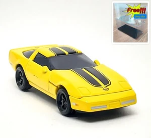 Majorette Chevrolet Corvette C4 Yellow / Black Stripe 1:59 (3") no Package - Picture 1 of 8