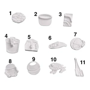 Star Wars Mandalorian Operation Replacement Pieces Individual Parts Disney - Picture 1 of 3