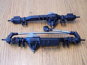 Axial 1/10 RBX10 RYFT Front & Rear AR14B Axles Differential C-Hubs Carrier Links - Picture 1 of 5