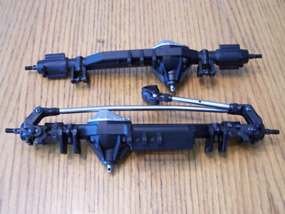 Axial 1/10 RBX10 RYFT Front & Rear AR14B Axles Differential C-Hubs Carrier Links - Image 1 of 4