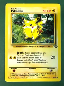 Pokémon TCG Pikachu Dschungel 60/64 Regular Unlimited Common LP - Bild 1 von 2