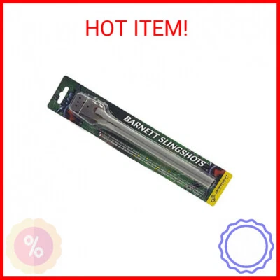 Barnett Power Band, Standard Rubber Elastic Slingshot Replacement Band with Pouc