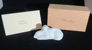 Hallmark Little Gallery White Bisque Porcelain 1979 Polar Bear Family Mother Cub - Picture 1 of 4