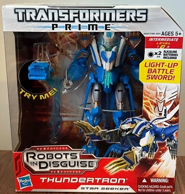 Transformers Prime Robots in Disguise Thundertron Voyager Class Series 1 New J4 - Image 1 of 4