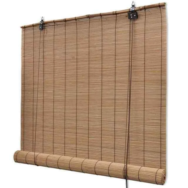vidaXL Bamboo Roller Blinds 150 x 220cm - Brown