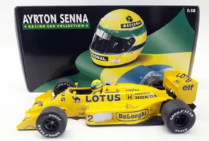 Minichamps 1/18 Scale Diecast - 540 871812 Senna Lotus Honda 99T 1987 #12 - Foto 1 di 12