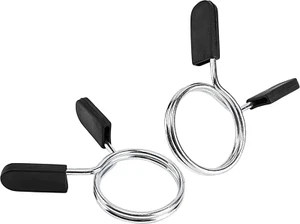 Barbell Clips Olympic Barbell Clamps Collars 2 Inches Weight Bars Lock Dumbbell - Picture 1 of 12