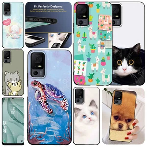 Lovely Animals Phone Case Silicone Cover For TCL 30 40 50 SE 501 503 T-Mobile 7 - Picture 1 of 50