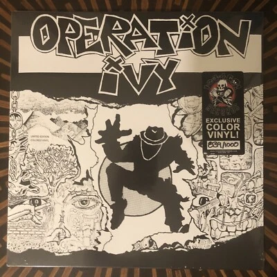 Operation Ivy - Energy - LP Neon Violet Colored Vinyl - Limited 1000 - Sealed - Image 1 of 4