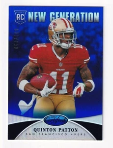 Espejo de radiocontrol Quinton 2013 certificado novato azul sp #/100 San Francisco 49ers - Imagen 1 de 1