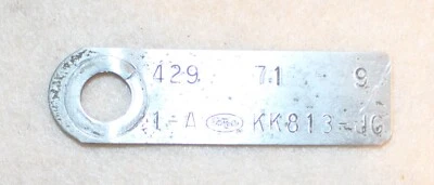 Ford Torino GT 1971 Cobra Ranchero Montego Cyclone original 429 motor 4V I.D. TAG Foto 1 de 2