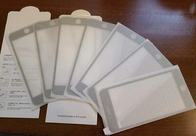 7 Apple iPhone 8+ 8 Plus Plastic Replacement Screen Protector Bulk Wholesale LOT - Image 1 of 4