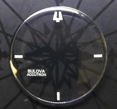 NEW 33.6 MM SPACEVIEW CRYSTAL WITHOUT TENSION RING FOR BULOVA ACCUTRON WATCH - Image 1 of 2
