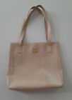 PRE-OWNED authentic MCM shoulderbag "Corrida Leather Classic" serie, beige