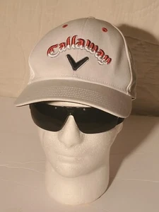 Callaway Golf Cap Mütze weiß OSFA verstellbar kaum benutzt US-Flagge. - Bild 1 von 8