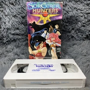 Sorcerer Hunters Vol. 4: Phantoms of Love VHS Tape 1998 English Dubbed Anime - Picture 1 of 8
